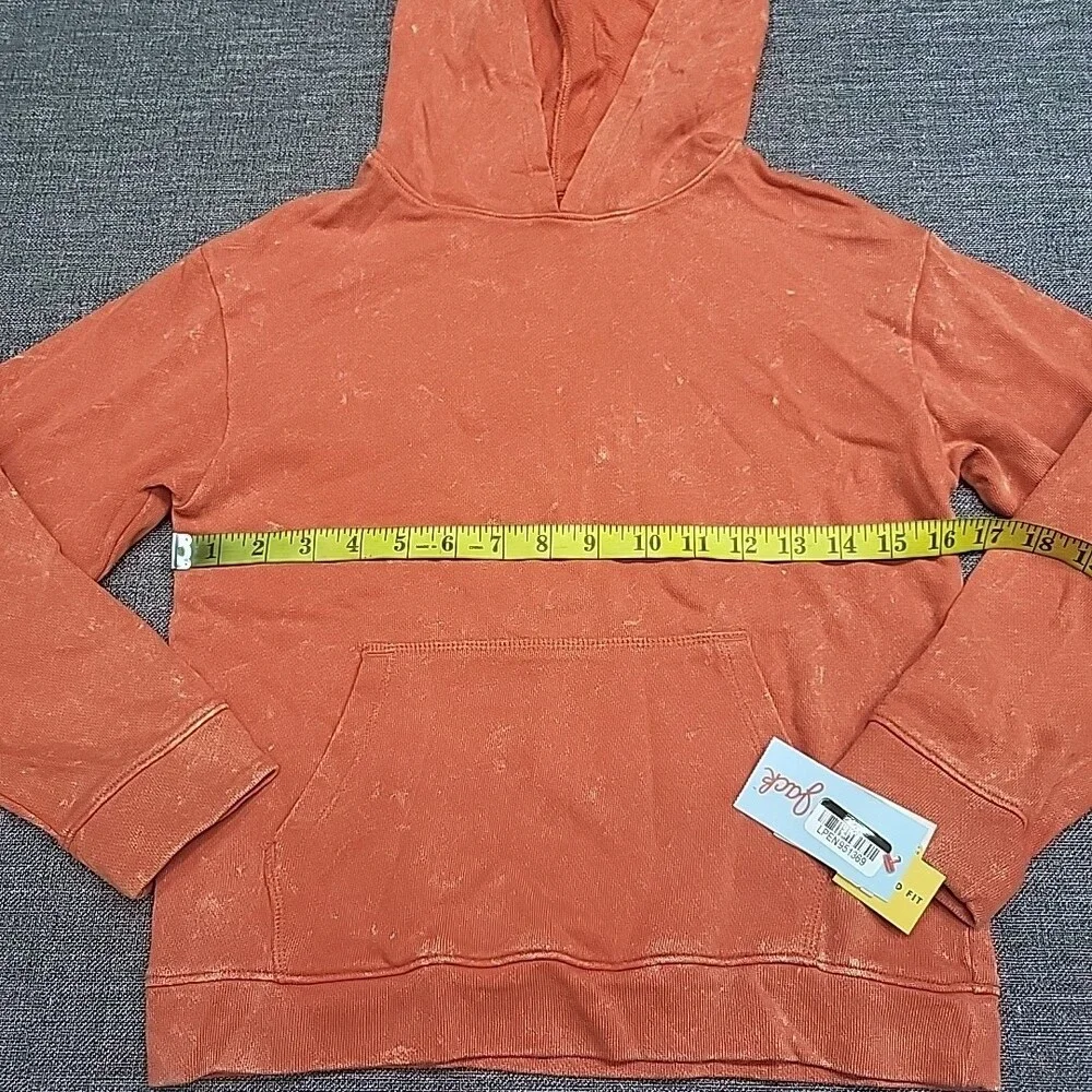 Kids Boys Girls Pullover Hoodie Sweatshirt Small Size 6/7 Cinnamon Wash